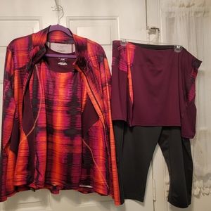 Tek Gear Dry Tek 3-piece Workout Set 2X